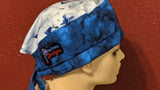 Scrub Cap With Button Option - Polar Bears